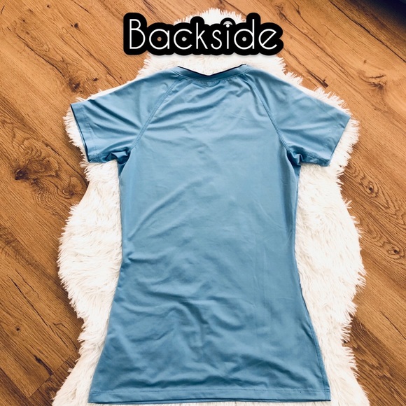 Nike Pro fitted short sleeve T-shirt top - Picture 2 of 5